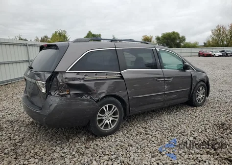 2012 Honda Odyssey Exl z USA, uszkodzony, nr VIN 5FNRL5H68CB051711